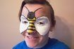 Comment peindre un visage Bee pour Halloween