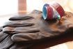 Comment Femmes Taille's Leather Gloves
